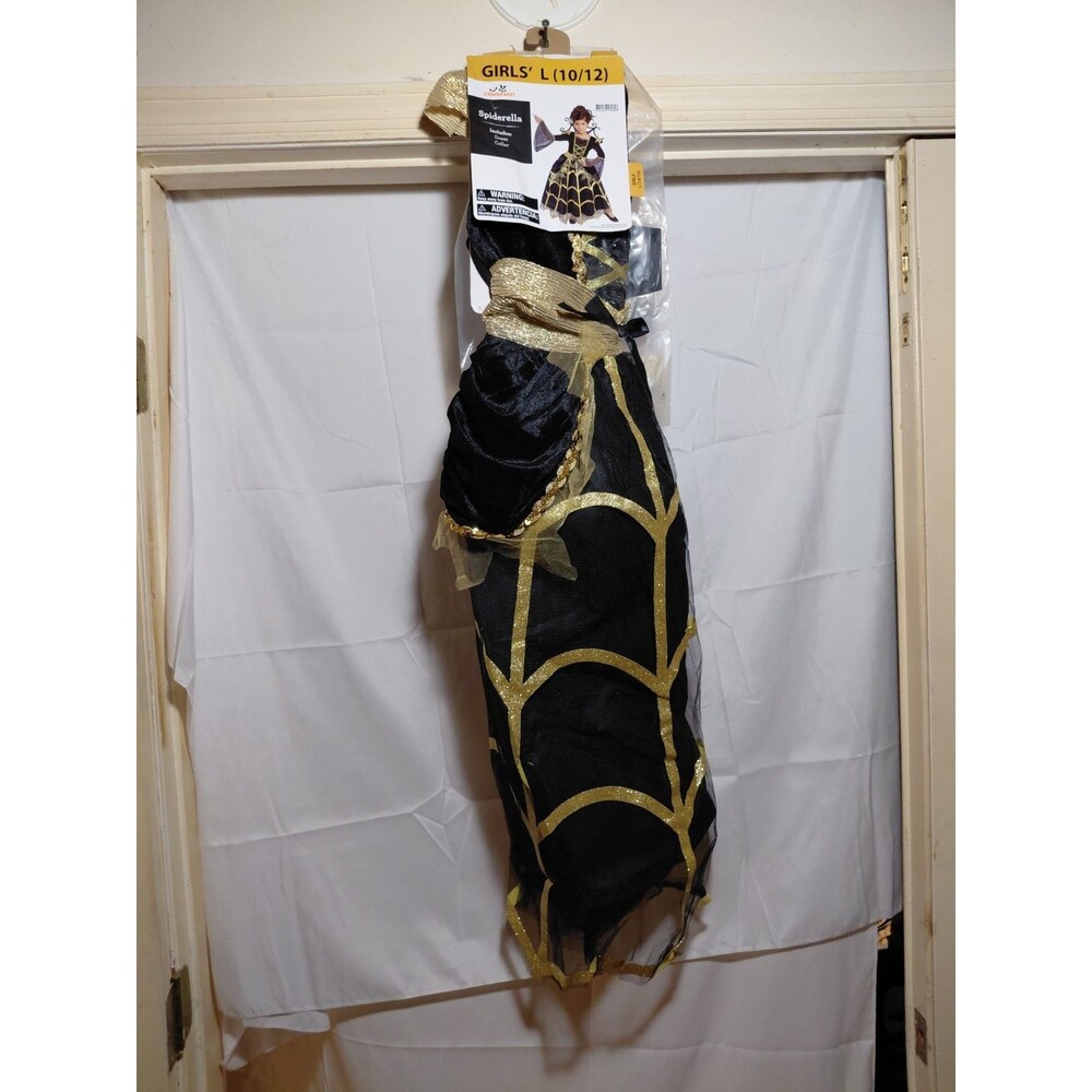 Spiderella Halloween Costume Girls Sixe S 6/6x Seasonal NEW